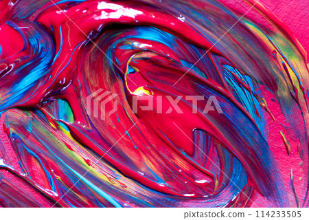 各種顏色混合在一起 各種顏色混合在一起 114233505