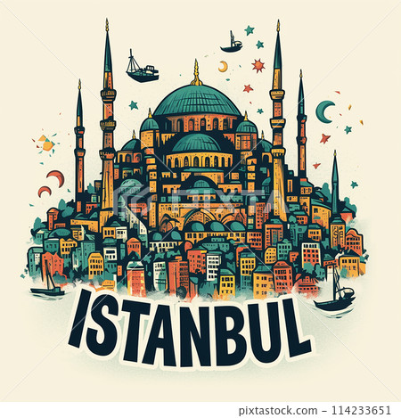 Logo Istanbul is a city with a beautiful architecture and a rich history. It is a popular tourist destination and a cultural hub Logo Istanbul is a city with a beautiful architecture and a rich history. It is a popular tourist destination and a cultural hub 114233651