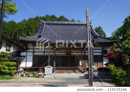 Shorinji, a temple of the Soto sect in Tsuyama, Okayama Prefecture: Main hall Shorinji, a temple of the Soto sect in Tsuyama, Okayama Prefecture: Main hall 114235246