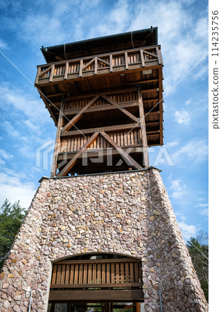 Lookout tower Haj, Nova Bana, Slovakia Lookout tower Haj, Nova Bana, Slovakia 114235756