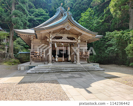 真山神社：參拜殿 114236442