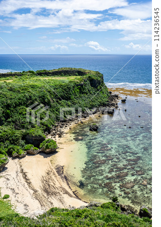 [Okinawa Prefecture] Tropical sea in midsummer 114236545
