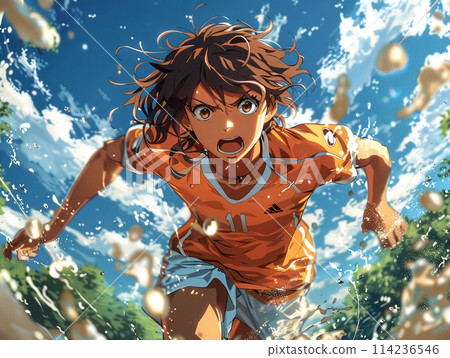 Sport-themed anime characters 114236546