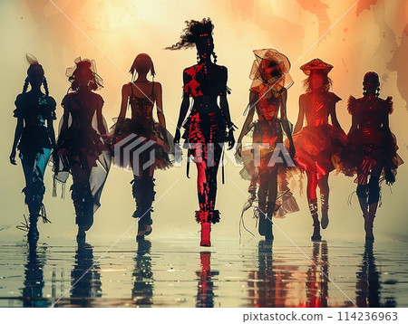 Fashion runway show 114236963