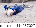 Work accident at construction site 114237027