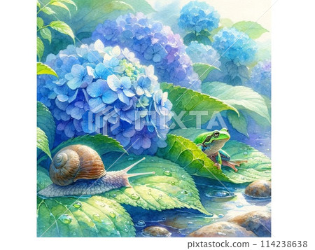 Playing with hydrangea 114238638