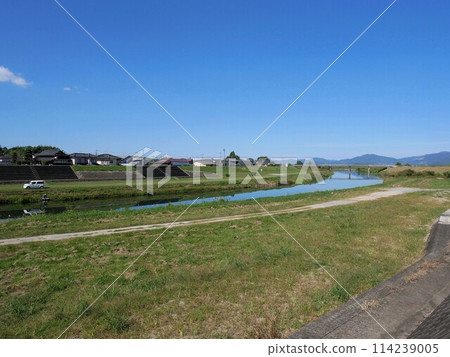 越志川風景(熊本縣植木町) 越志川風景(熊本縣植木町) 114239005