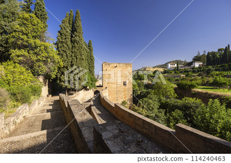 Alhambra, Generalife and Albayzin (Generalife y Albaicin de Granada), UNESCO site, Granada, Andalusia, Spain Alhambra, Generalife and Albayzin (Generalife y Albaicin de Granada), UNESCO site, Granada, Andalusia, Spain 114240463