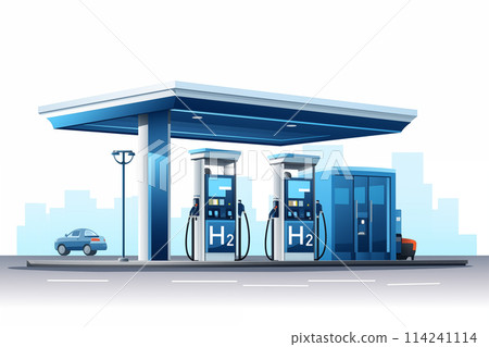 Self service hydrogen filling station 114241114