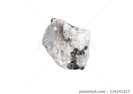natural moonstone rough gem stone on the white background natural moonstone rough gem stone on the white background 114241817