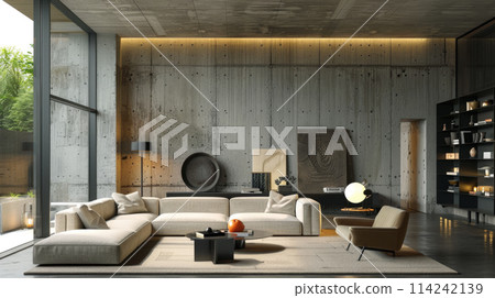Luxury Concrete Homes Interior Spectacular Concrete And Glass House