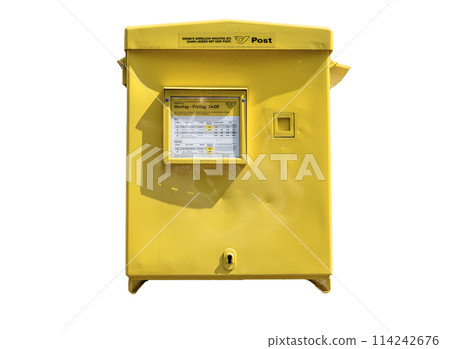 Austrian post office letterbox 114242676