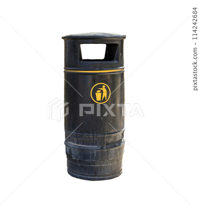 A rubbish bin 114242684