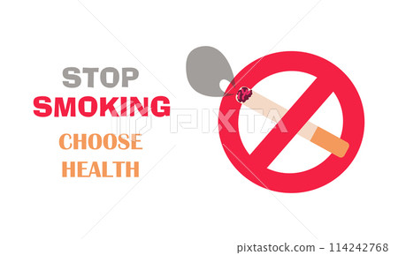 No Smoking - choose health 114242768