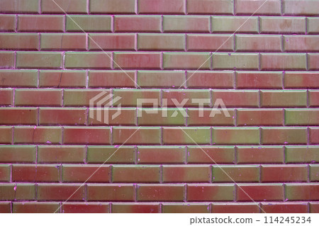 brick wall texture background for interior exterior decoration and industrial construction concept design 114245234