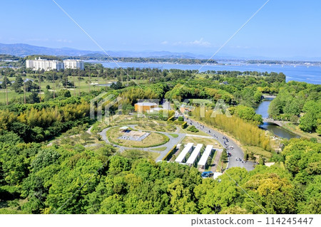 View from Lake Hamana Garden Park, Hamamatsu (towards Tateyamadera) 114245447