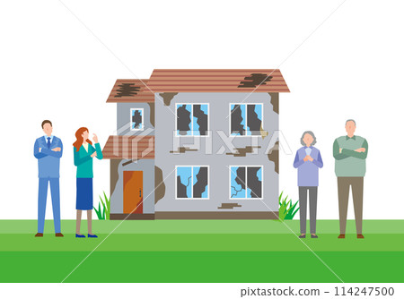 Illustration of the vacant house problem 114247500