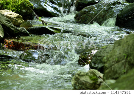 Stream water flow 114247591