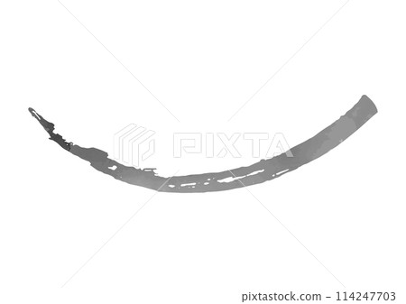 Brush drawn lines 114247703
