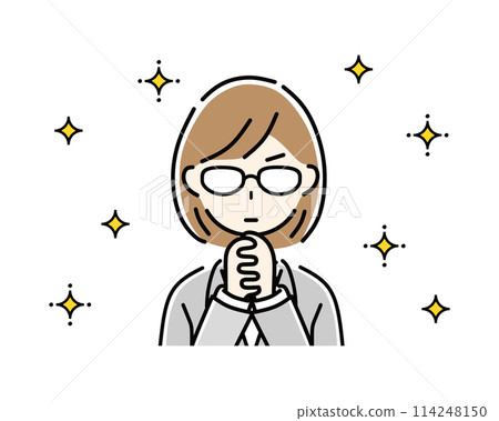 Business woman praying Business woman praying 114248150