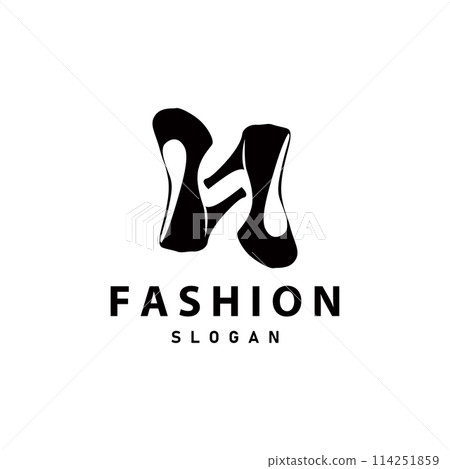 Women shoes logo illustration design business style fashion trend ladies high heels Women shoes logo illustration design business style fashion trend ladies high heels 114251859