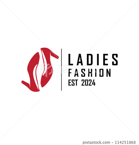 Women shoes logo illustration design business style fashion trend ladies high heels Women shoes logo illustration design business style fashion trend ladies high heels 114251868