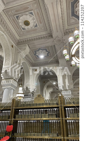 Indoor of Masjidil Haram Mosque in Mecca 114252207