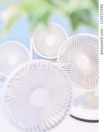 White circulator and electric fan White circulator and electric fan 114252448