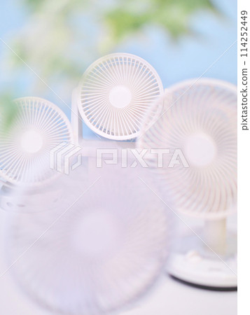 White circulator and electric fan White circulator and electric fan 114252449