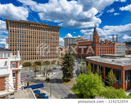 spokane summer washington downtown monroe spokane summer washington downtown monroe 114252854