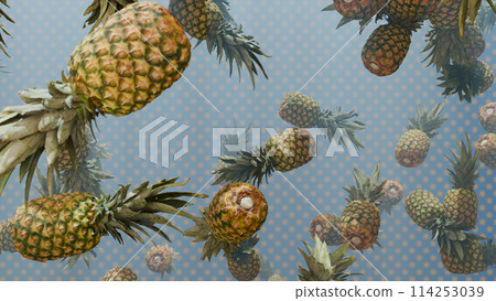3D illustration Background for advertising and market in business and fruit scenes. 3D rendering in decorative concept. 3D illustration Background for advertising and market in business and fruit scenes. 3D rendering in decorative concept. 114253039