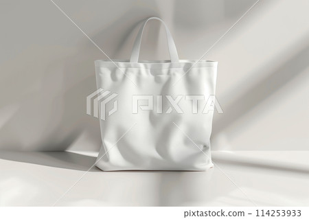White Bag on White Table White Bag on White Table 114253933