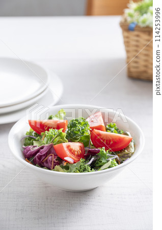 簡單的綠色沙拉 114253996