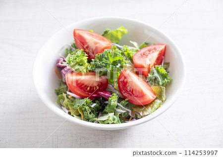 簡單的綠色沙拉 114253997