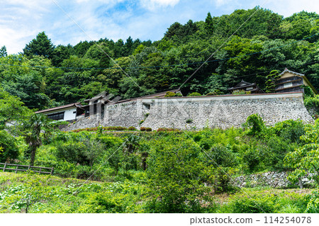 [Japan Heritage] Early summer scenery of the Hirokane Residence, a luxurious mansion in Fukiya 2, Nariwa Town, Takahashi City, Okayama Prefecture 114254078