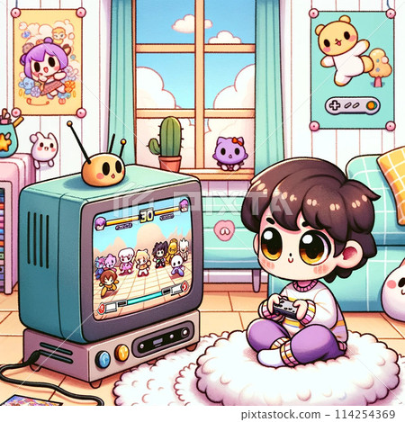 一個熱愛格鬥遊戲的男孩 114254369