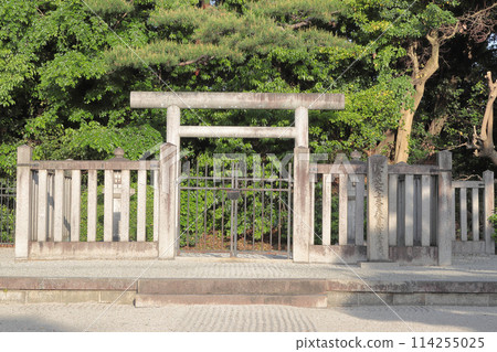 Kyoto: Emperor Go-Sukō's Mausoleum at Fushimi Shorin-in 114255025
