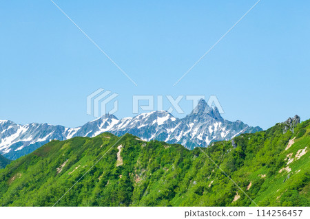 夏季攀登椿山(從卡森嶺看到的矢裡岳) 夏季攀登椿山(從卡森嶺看到的矢裡岳) 114256457