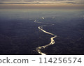 Sunrise seen from above 114256574