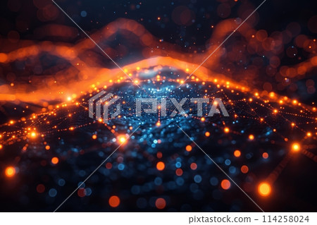 Networked Particles on a Digital Landscape 114258024