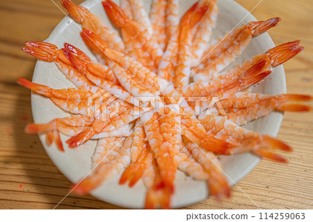 大量美味的蝦 114259063