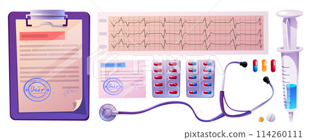 Doctor equipment and working elements 114260111