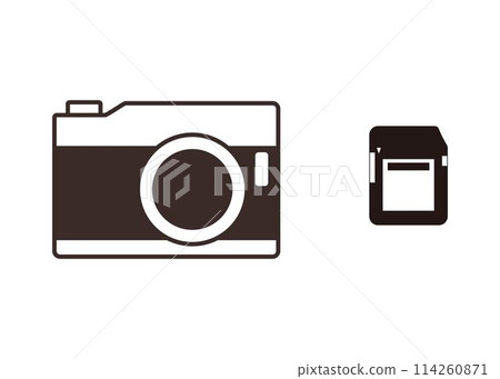 Camera SD memory card SD card monochrome black and white Camera SD memory card SD card monochrome black and white 114260871
