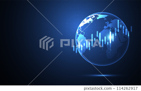 Global network connection. World map point and line composition concept of global business. Vector Illustration Global network connection. World map point and line composition concept of global business. Vector Illustration 114262917