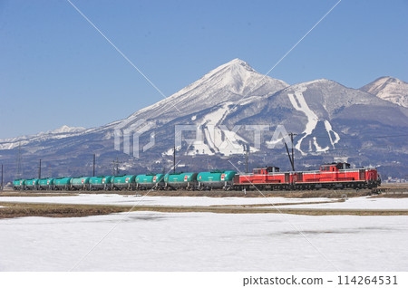 磐越西線 豬苗代川形 JR貨運 DD51-759(吹田)+ DD51-852(門司) 磐越西線 豬苗代川形 JR貨運 DD51-759(吹田)+ DD51-852(門司) 114264531
