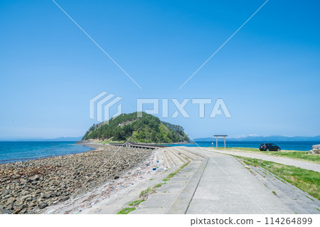 《青森縣》夏泊半島初夏風光 《青森縣》夏泊半島初夏風光 114264899