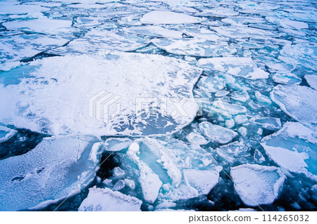 [Monbetsu, Hokkaido] Drift ice in the Sea of Okhotsk 114265032