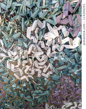 Military camouflage mesh net. Hand woven camouflage net. Netting 114269261