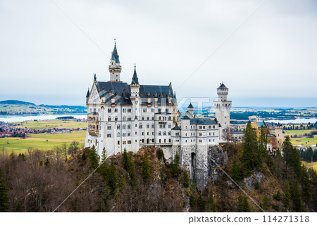 德國巴伐利亞州 Marienbrücke 的新天鵝堡 114271318