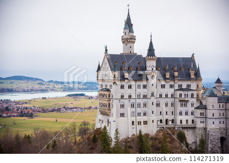 德國巴伐利亞州 Marienbrücke 的新天鵝堡 114271319